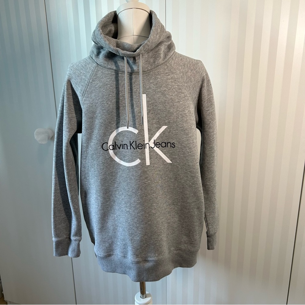 Calvin Klein Jeans gray men's hoodie Size M